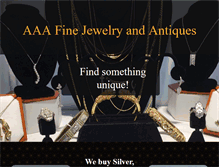 Tablet Screenshot of aaaantiquesandarts.com